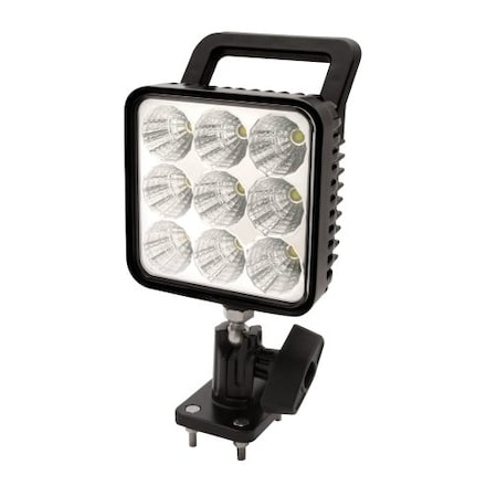 Ecco LED WORKLAMP CLEAR SQUARE (6) 3 WATT LED SPOT BEAM EW2450